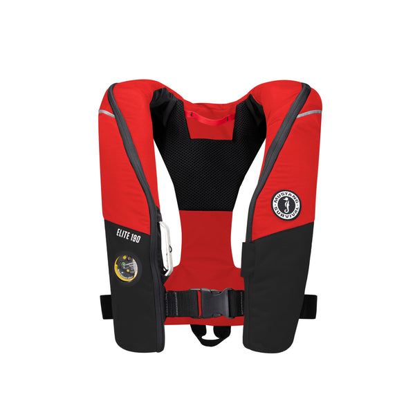MD3170 Elite 190 Inflatable PFD Red-Black