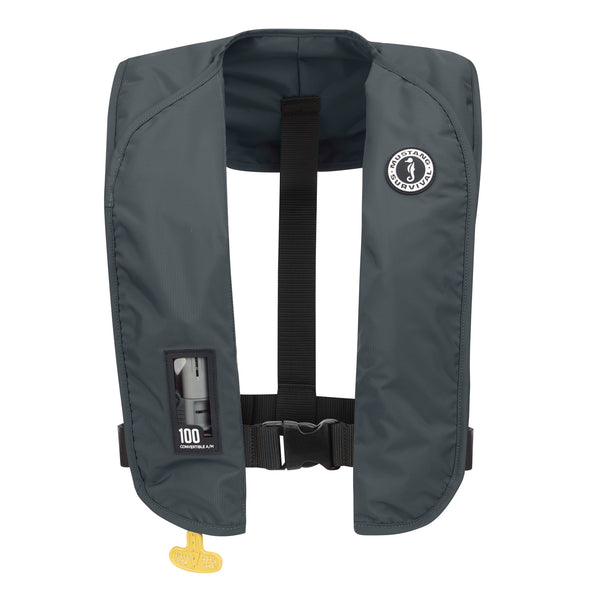 MD2040 MIT 100 Convertible A/M Inflatable PFD Admiral Gray