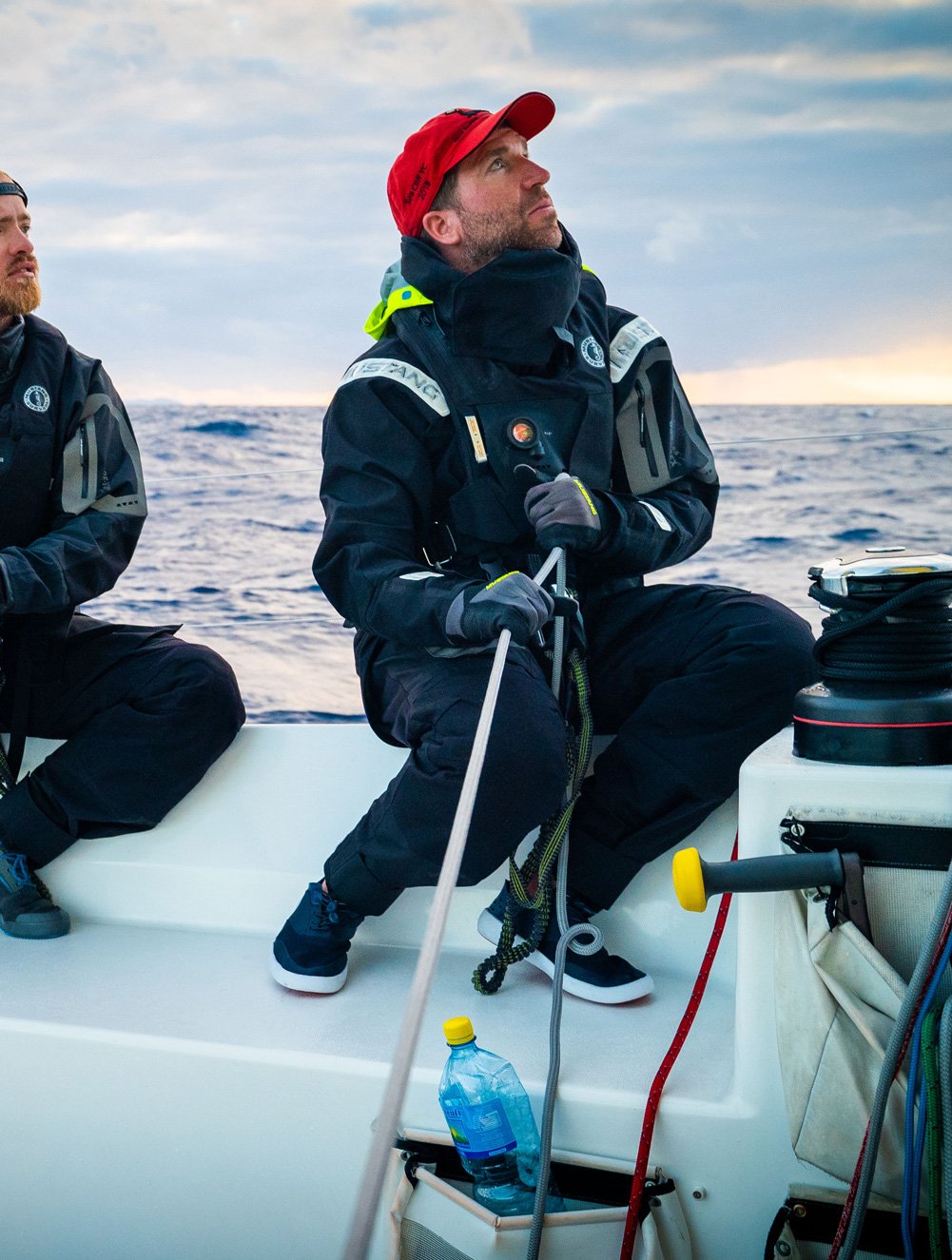 steering a sail boat