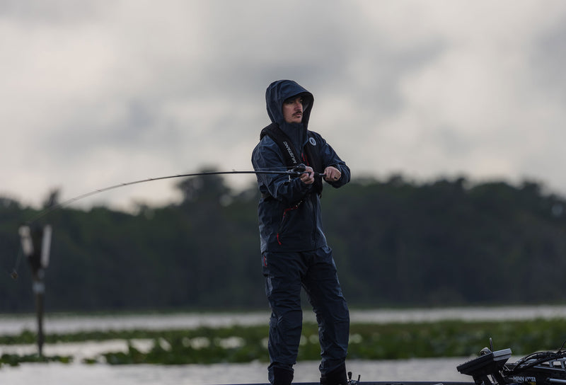 lake fishing mustang survival taku jacket and life jacket