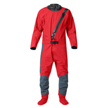 MSD100 Men's Quadra Dry Suit Red-Admiral Grey