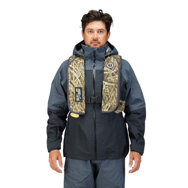 MD2040CM MIT 100 Convertible A/M Inflatable PFD (Camo) Mossy Oak Shadow Grass Blades