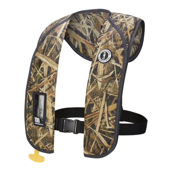 MD2040CM MIT 100 Convertible A/M Inflatable PFD (Camo) Mossy Oak Shadow Grass Blades