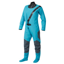 MSD150 Women's Quadra Dry Suit Bluefin-Admiral Grey