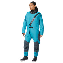 MSD150 Women's Quadra Dry Suit Bluefin-Admiral Grey