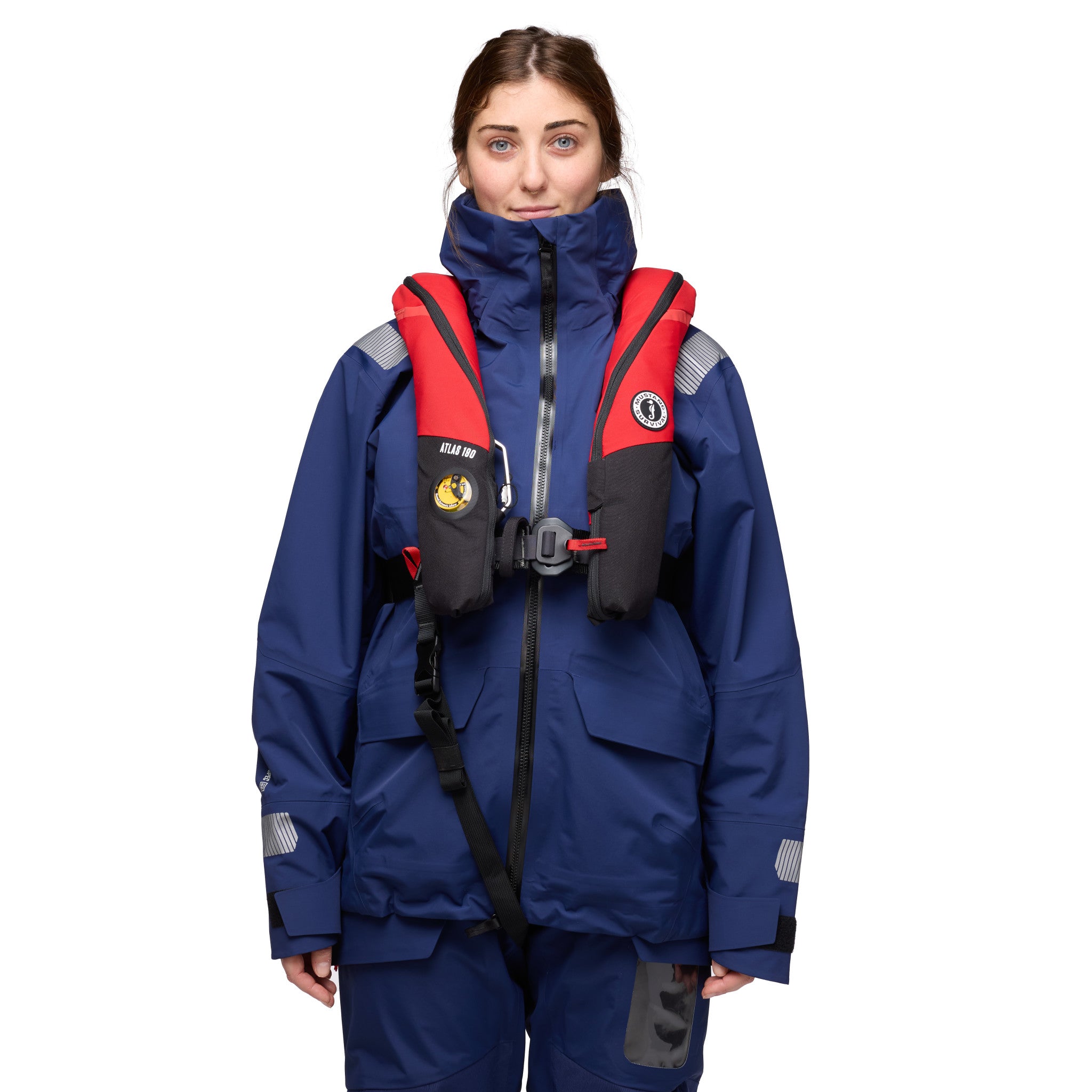 E.G. INFLATABLE JACKET type Ⅲ118 Atlas 190 DLX Hydrostatic Inflatable Life Jacket