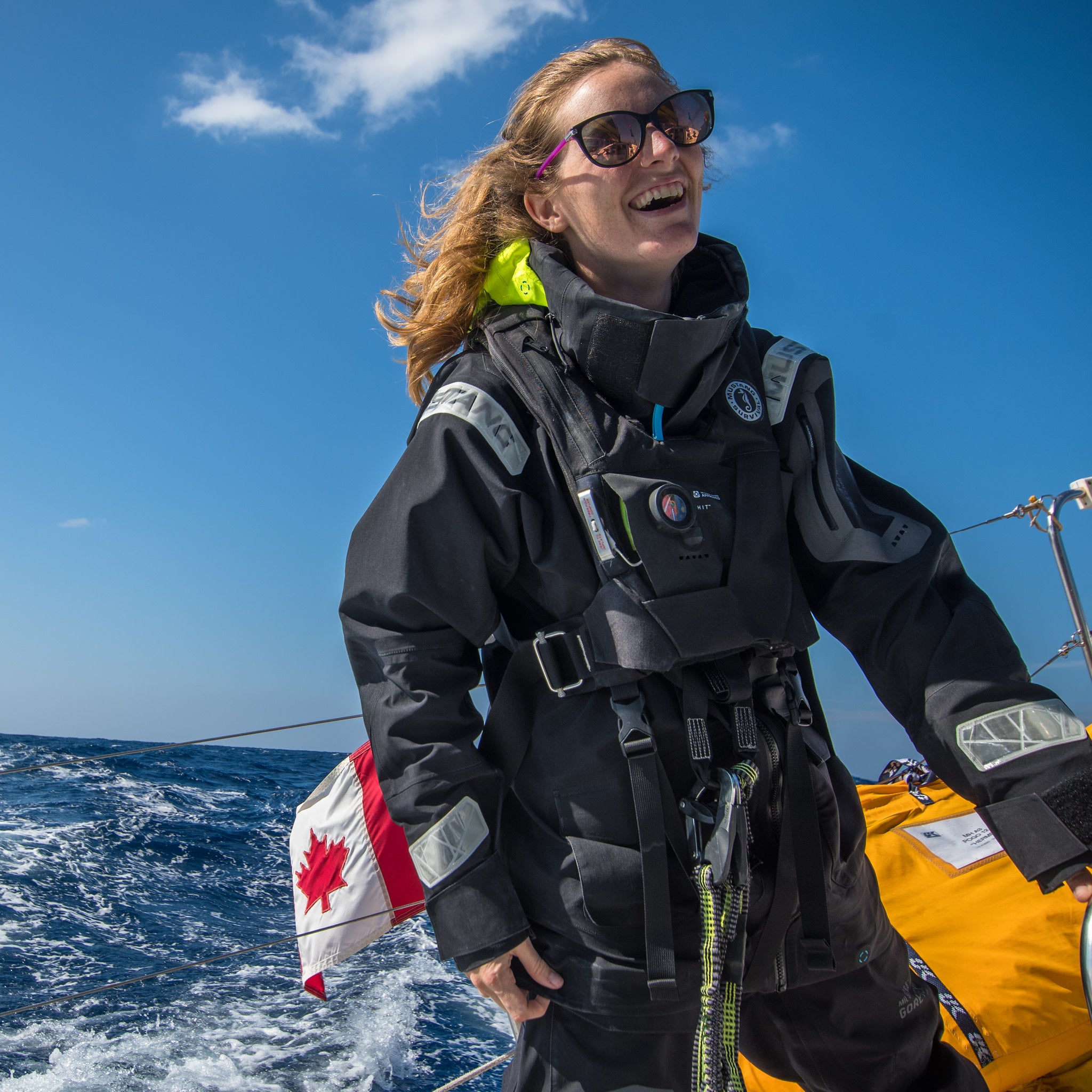 EP 38 Ocean Racing Inflatable Vest (Auto Hydrostatic) | Mustang