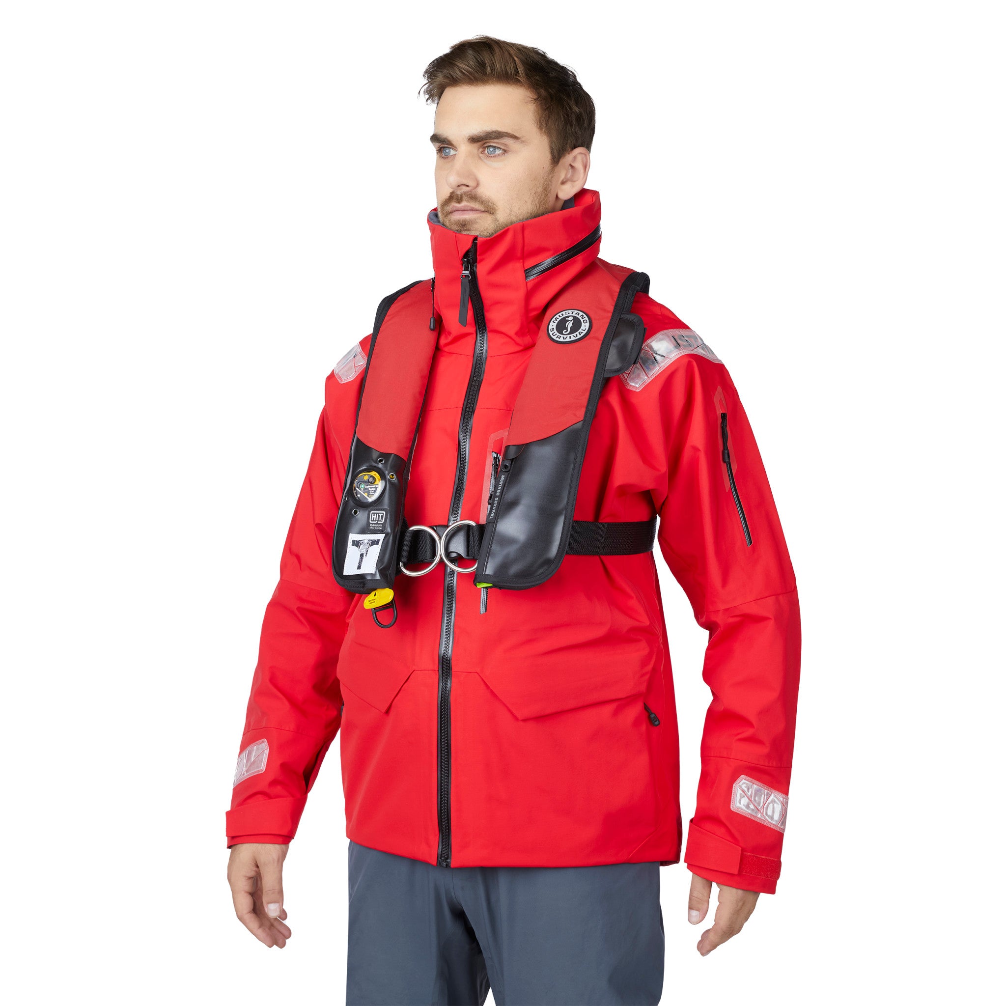 HIT™ Inflatable PFD with Sailing Harness | Mustang Survival Canada